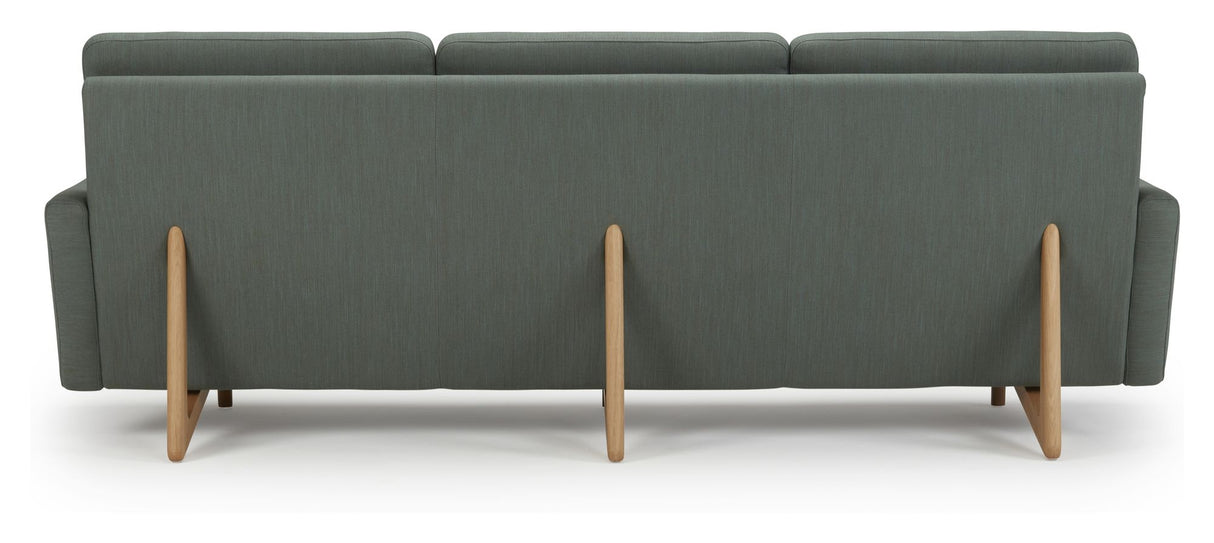 Egsmark 3-pers. Sofa, grøn - Unoliving.com