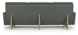 Egsmark 3-pers. Sofa, grøn - Unoliving.com