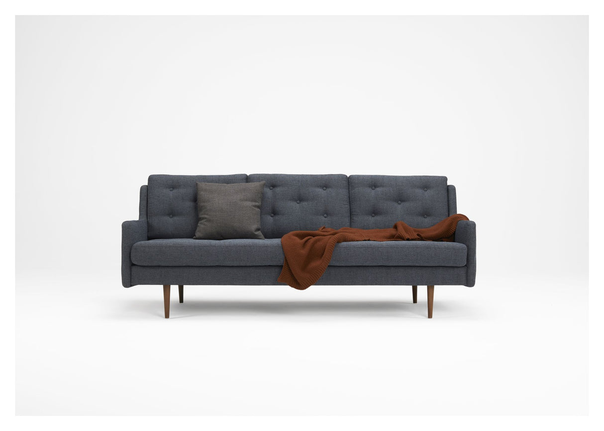 Holme 3-pers. Sofa, blå stof - Unoliving.com