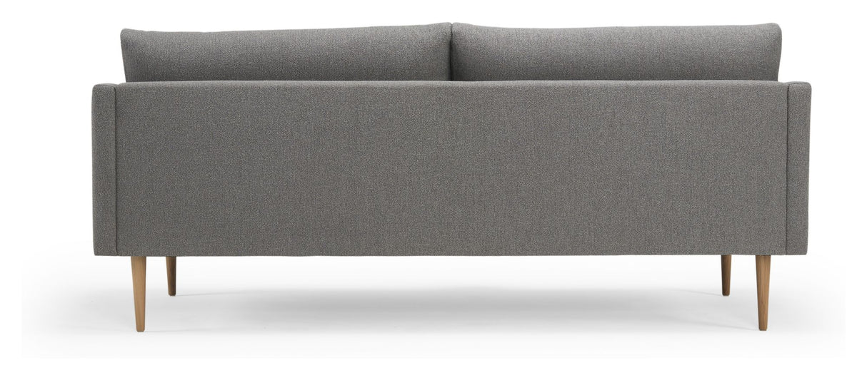 Husum 3-pers. Sofa, grå Bouclé - Unoliving.com