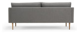 Husum 3-pers. Sofa, grå Bouclé - Unoliving.com