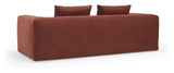 Kornum 3-pers. Sofa rust fløjl - Unoliving.com