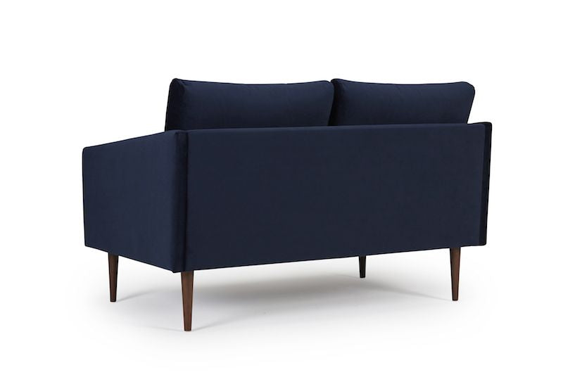 Assens 2-pers. sofa Blå Velour - Unoliving.com