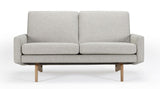 Egsmark 2-pers. sofa, Dark sand - Unoliving.com