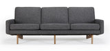 Egsmark 3-pers. sofa, Antracit - Unoliving.com