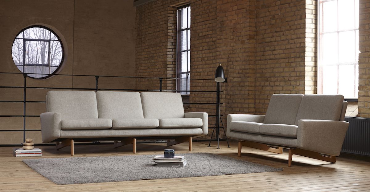 Egsmark 3-pers. sofa, Dark sand - Unoliving.com