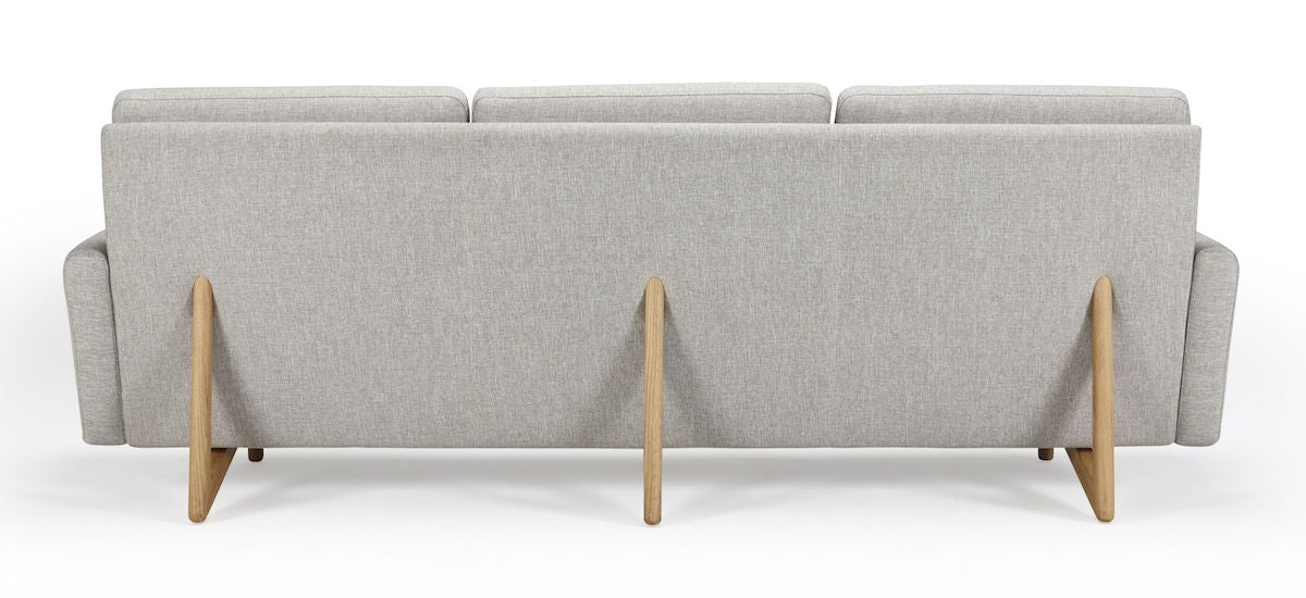 Egsmark 3-pers. sofa, Dark sand - Unoliving.com