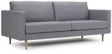 Nabbe 3-pers. Sofa, Grå - Unoliving.com