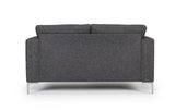 Shea 2-pers. sofa Mørk grå - Unoliving.com