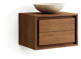 KENTA Underskab til badeværelse, Brun, Teak, 60x45x40 - Unoliving.com