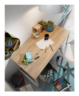 TALBOT Skrivebord m. MDF bordplade, 120x60 - Unoliving.com