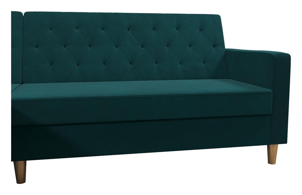 Liberty Sovesofa m. chaiselong, Grøn - Unoliving.com