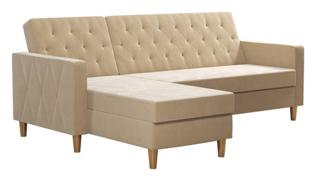 Liberty Sovesofa m. chaiselong, Ivory - Unoliving.com