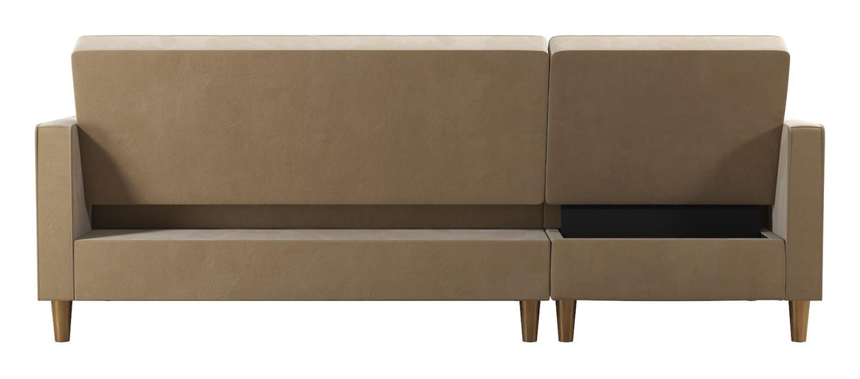 Liberty Sovesofa m. chaiselong, Ivory - Unoliving.com