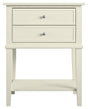 Franklin Sidebord med 2 skuffer, hvid - Unoliving.com