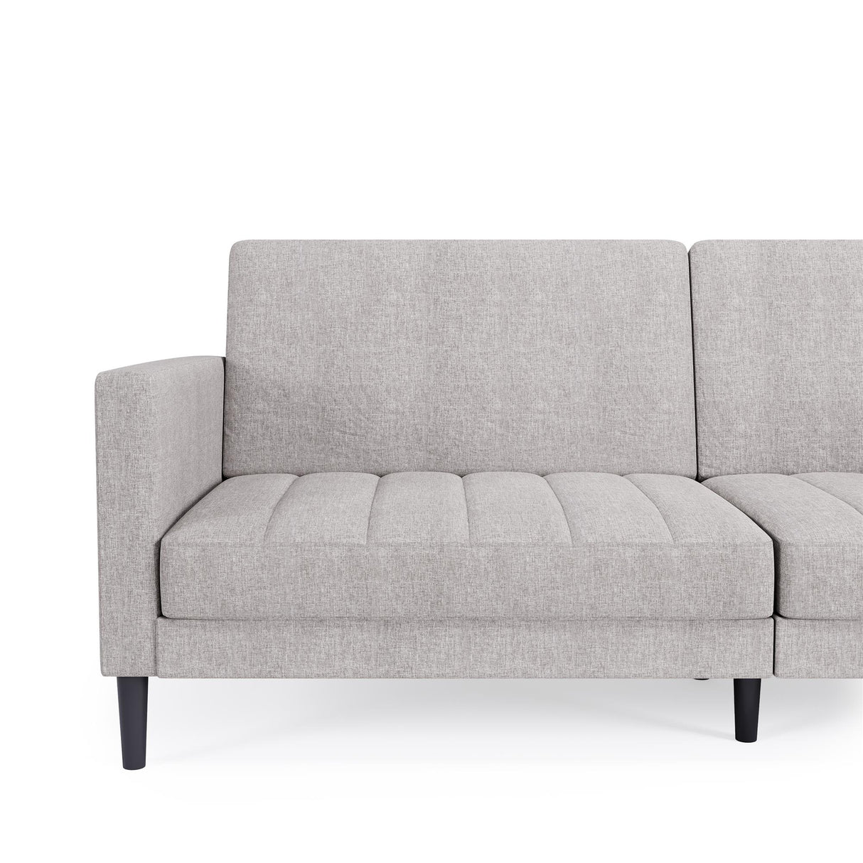 Liam Sovesofa 83x200, Lysegrå - Unoliving.com