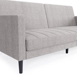 Liam Sovesofa 83x200, Lysegrå - Unoliving.com