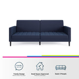 Liam Sovesofa 83x200, Navy - Unoliving.com