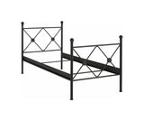 Merkur Sengeramme 200x90 cm, Sort - Unoliving.com