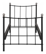 Merkur Sengeramme 200x90 cm, Sort - Unoliving.com