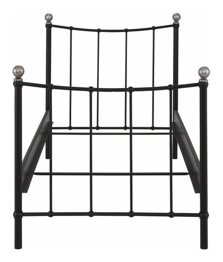 Merkur Sengeramme 200x90 cm, Sort - Unoliving.com