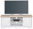 Nancy TV-bord Hvid Ege-look, 45x120 - Unoliving.com