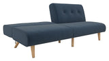 Palm Springs Split Sovesofa, Blåt hør - Unoliving.com