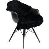 Premium kort krøllet Lammeskind fra NZ 90 - Black - Unoliving.com