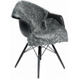 Premium kort krøllet Lammeskind fra NZ 90 - Graphite - Unoliving.com