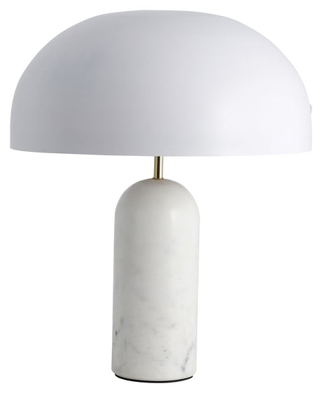 Nordal ATLAS Bordlampe - Hvid Marmor - Unoliving.com