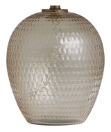 Nordal CHANDRA Bordlampe base - Pale Pink Glas - Unoliving.com