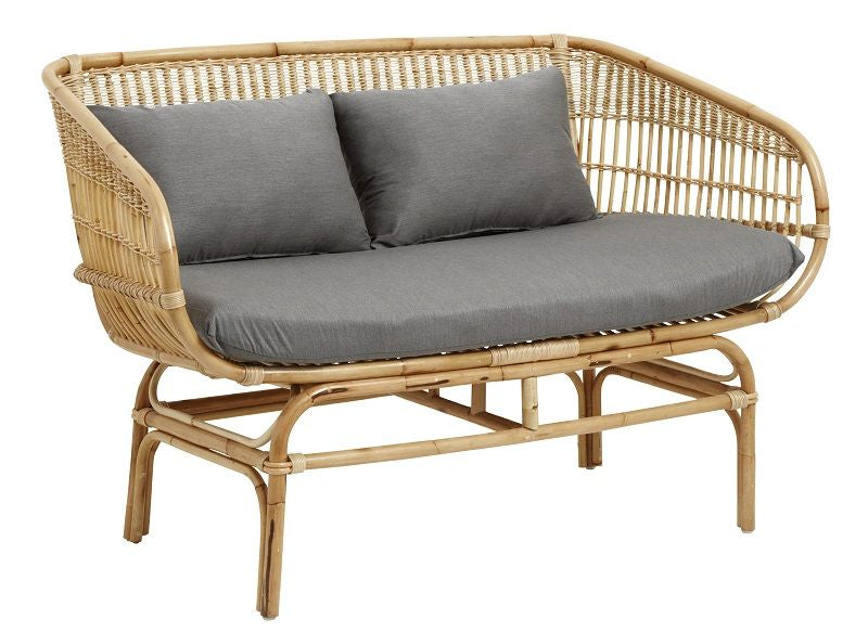 Nordal - Loungesofa m/grå hynder - Natur - Unoliving.com