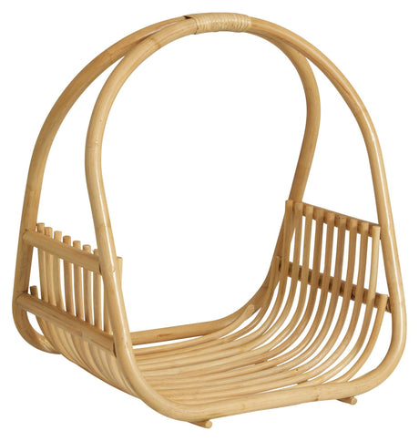 Nordal ROA Kurv m. hank - Poleret Rattan - Unoliving.com