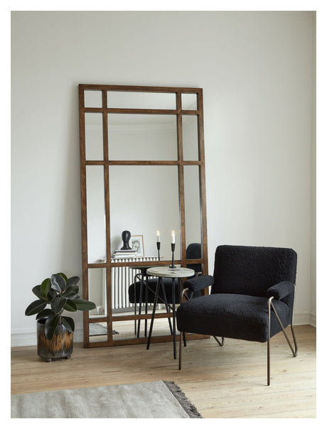 Nordal Spirit Spejl - Birketræ, 203x101 - Unoliving.com