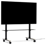 Straight Rollin'  TV-Stander til 40-70" m. hjul, Charcoal