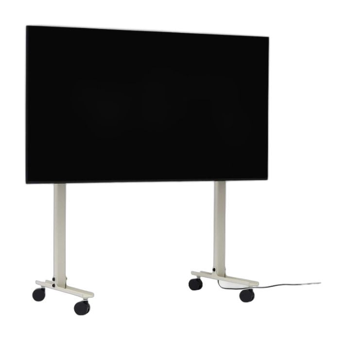 Straight Rollin'  TV-Stander til 40-70" m. hjul, Mushroom