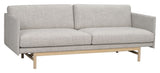 Hammond Sofa, Grå/hvidpigmenteret eg - Unoliving.com