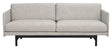 Hammond Sofa, Grå/sort eg - Unoliving.com