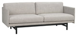 Hammond Sofa, Grå/sort eg - Unoliving.com