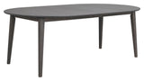 Filippa Spisebord 120/165 cm - Mørkebrun eg - Unoliving.com