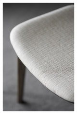 Kato Spisebordsstol, Brun eg, beige stof - Unoliving.com