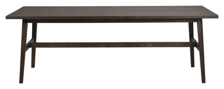 Plainfield, spisebord 220x100 - brun/eg - Unoliving.com