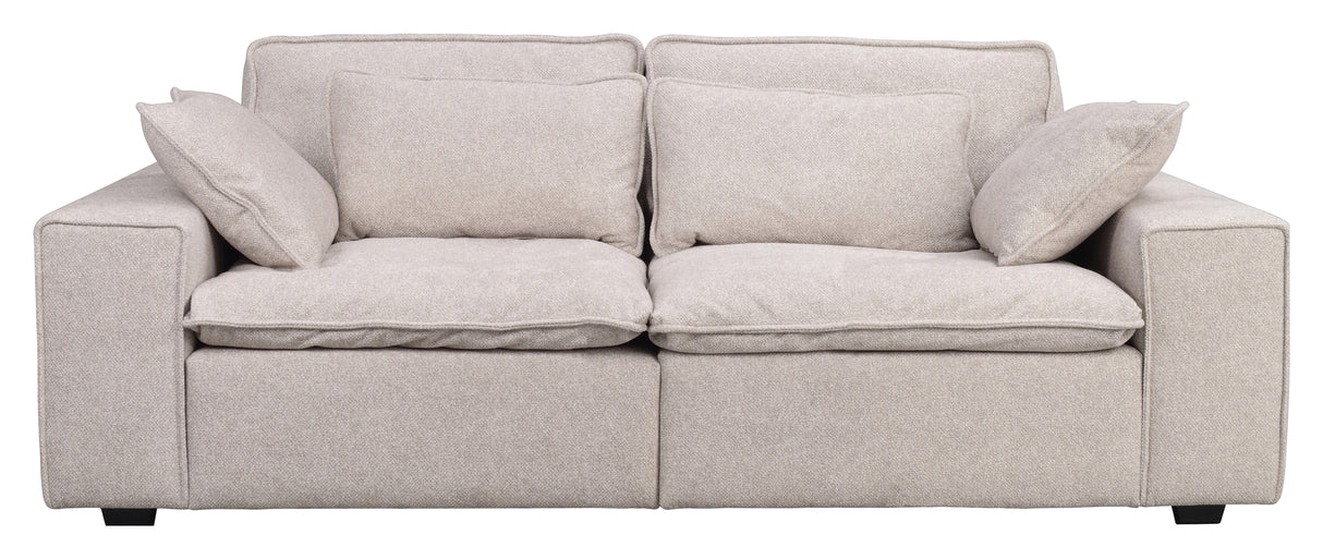 Rawlins, 3-pers. Sofa - beige - Unoliving.com