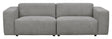 Willard, 3-pers. Sofa - grå/beige - Unoliving.com