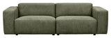 Willard, 3-pers. Sofa - grøn