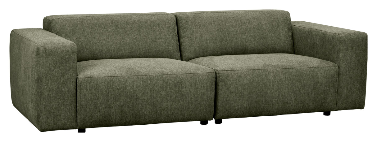 Willard, 3-pers. Sofa - grøn