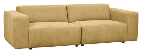 Willard, 3-pers. Sofa - gul