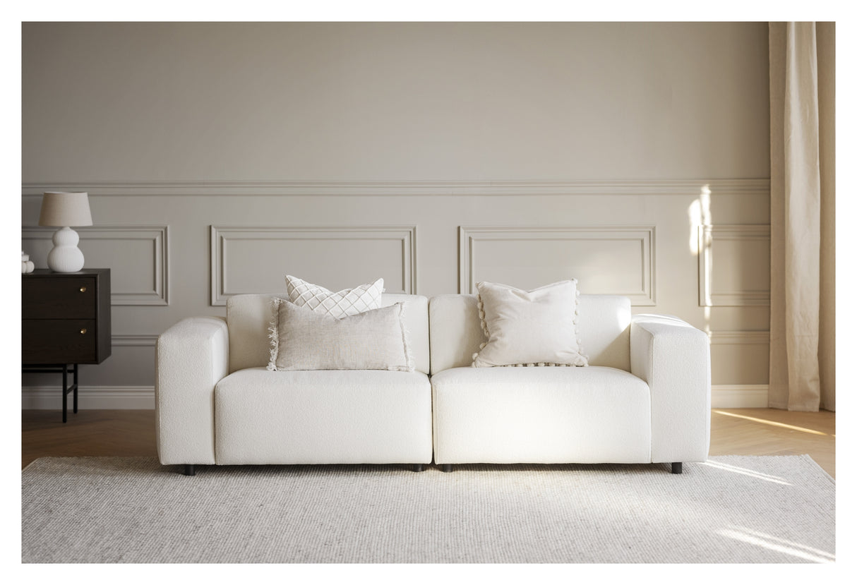 Willard, 3-pers. Sofa - hvid - Unoliving.com