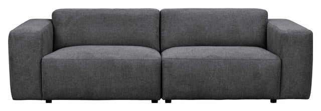 Willard, 3-pers. Sofa - mørk grå - Unoliving.com