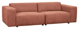 Willard, 3-pers. Sofa - rød - Unoliving.com